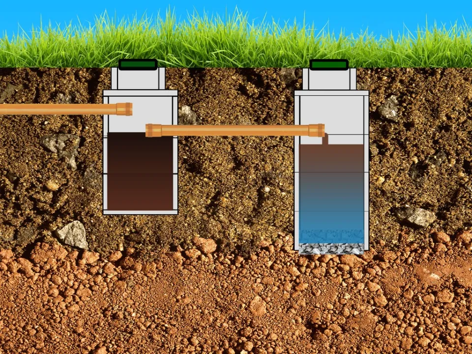Септик 3+4 (две шахты)